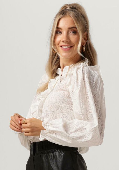 NEO NOIR HAWAII BURNOUT BLOUSE Blouses en blanc - large