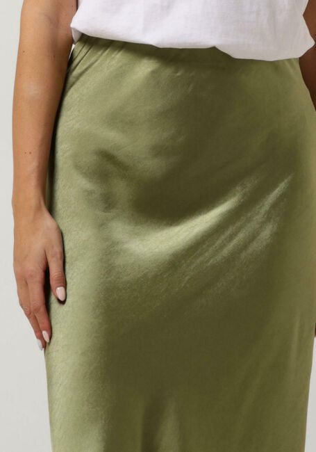 NOTRE-V Jupe midi SATIN SKIRT en vert - large