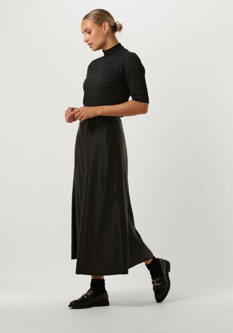 PENN & INK Jupe maxi W23N1017 en noir - large