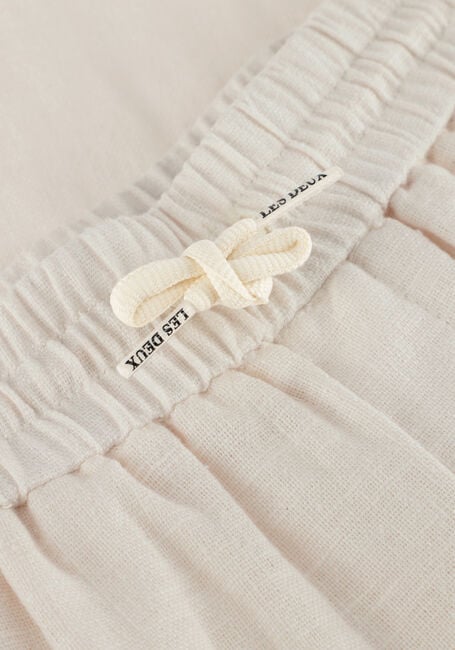 Ecru LES DEUX Wijde broek PATRICK LINEN PANTS - large