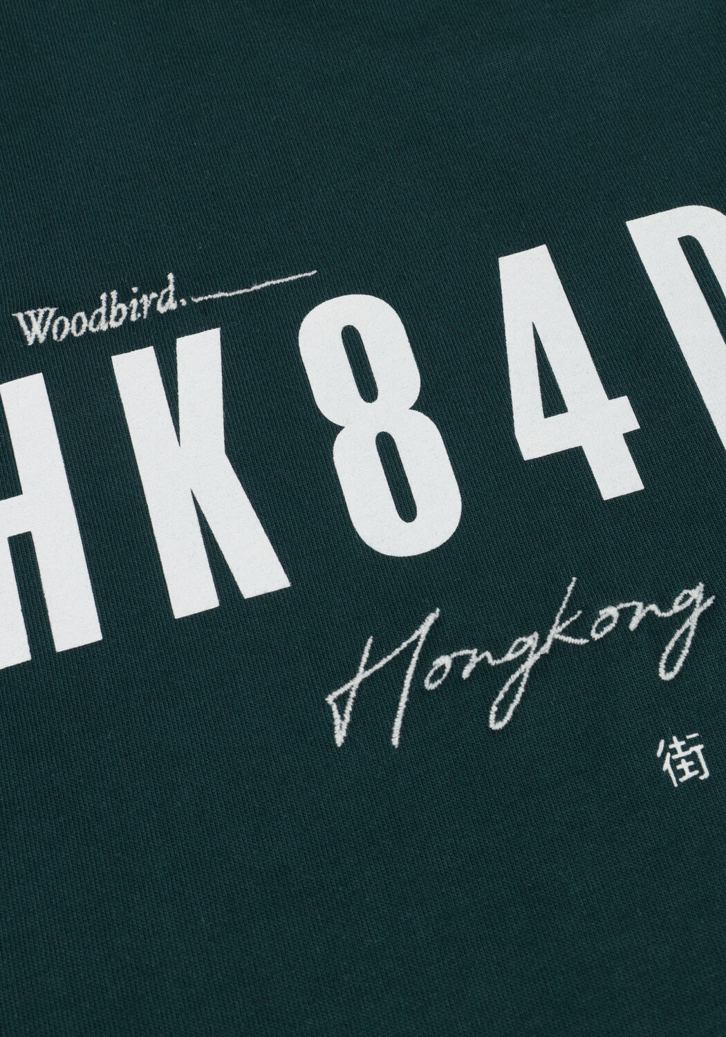 WOODBIRD T-shirt WBBAINE 8410 TEE en vert - large