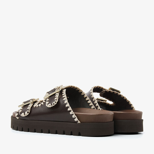Bruine VIA VAI Slippers RAE TAARA - large