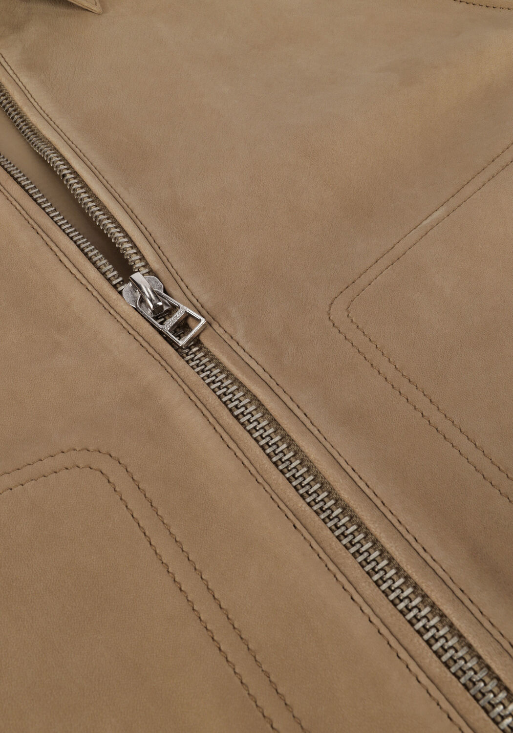 GOOSECRAFT Veste en cuir GC ROD JACKET Sable - large