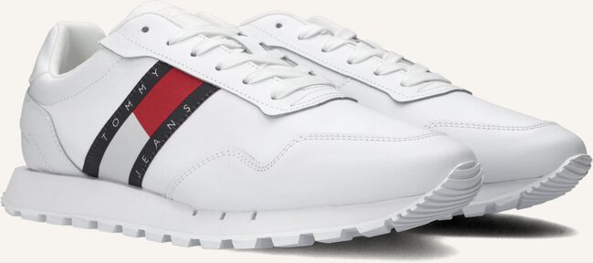 Witte TOMMY JEANS Sneakers TOMMY JEANS RETRO RUNNER CORE Witte TOMMY JEANS Sneakers TOMMY JEANS RETRO RUNNER CORE - large