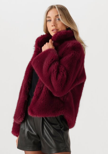 Bordeaux SILVIAN HEACH Faux fur jas FUR COAT ARILLAGA - large