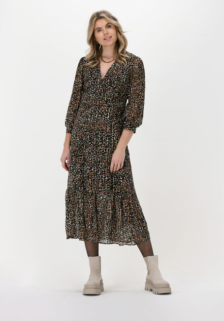 Multi SECOND FEMALE Midi jurk ERNA FITTED DRESS - large