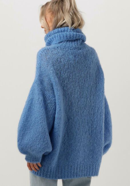 AMERICAN DREAMS Col roulé PEPPER ROLL NECK ALPACA PULLOVER en bleu - large