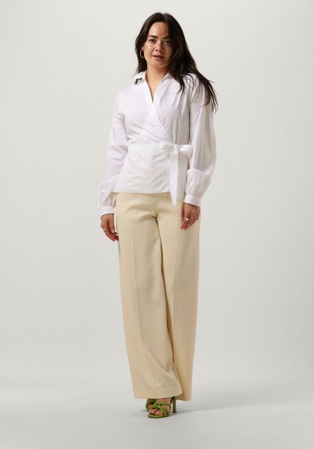 Witte VANILIA  COTTON POPLIN WRAP - large