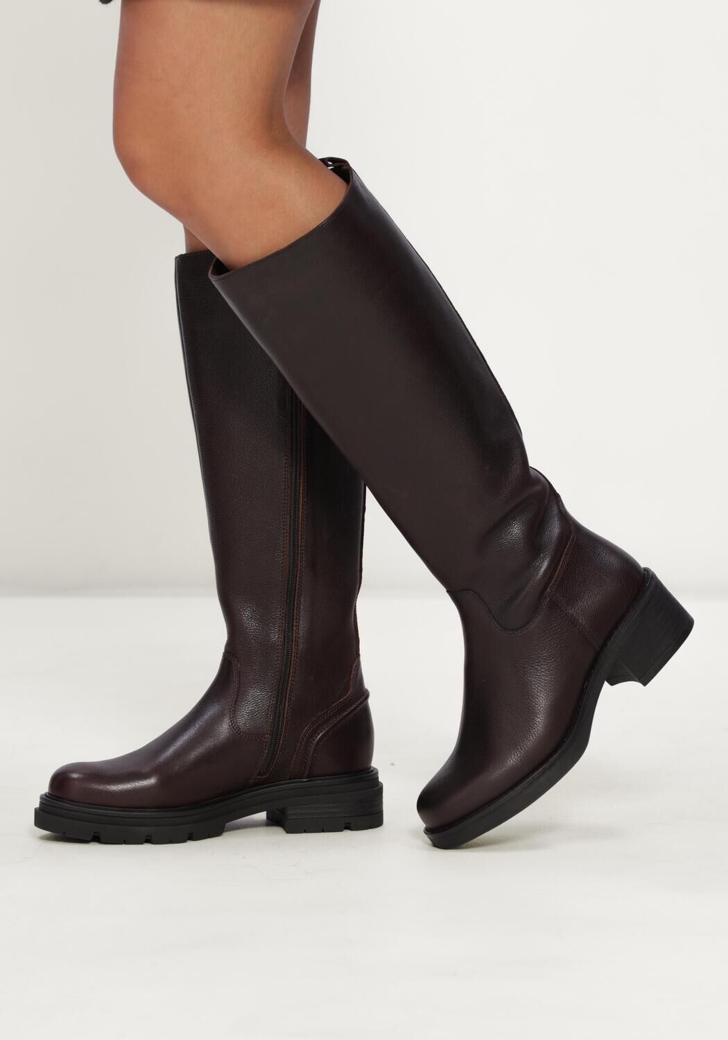 BLASZ Bottes hautes JAE-15 en marron - large