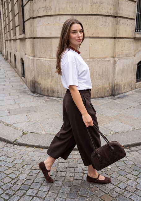 MSCH COPENHAGEN MSCHMARYLA HENRIKA HW CULOTTE PANTS Pantalons en marron - large