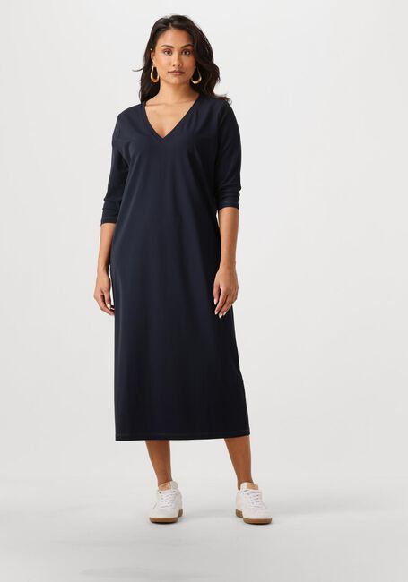 PENN & INK Robe midi BLAKE Bleu foncé - large