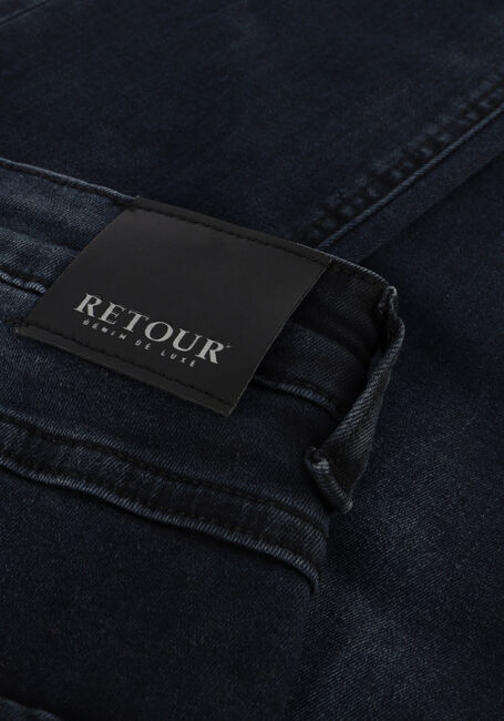 Blauwe RETOUR Slim fit jeans WULF MINERAL BLUE - large