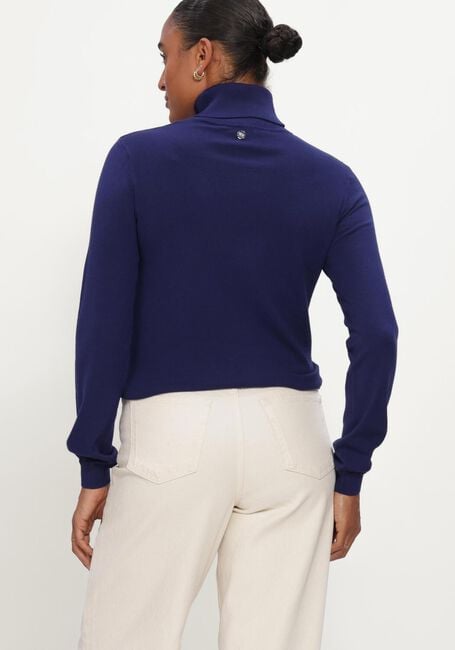 Donkerblauwe SILVIAN HEACH Coltrui SWEATER TURTLENECK RECIK - large