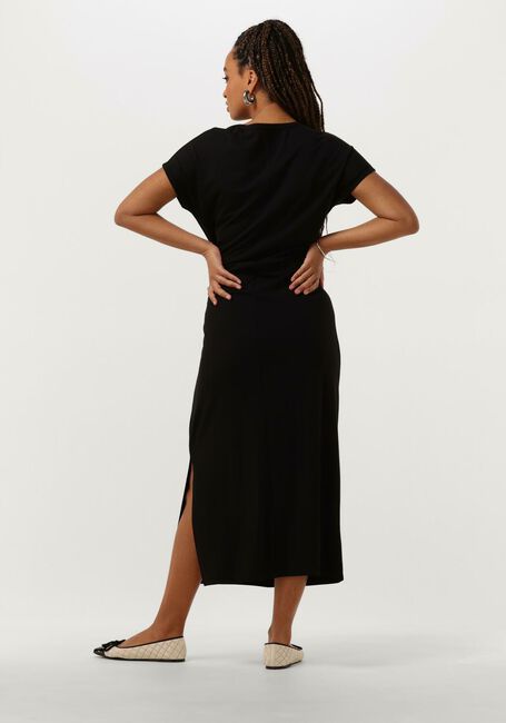 Zwarte KNIT-TED Midi jurk STERRE - large