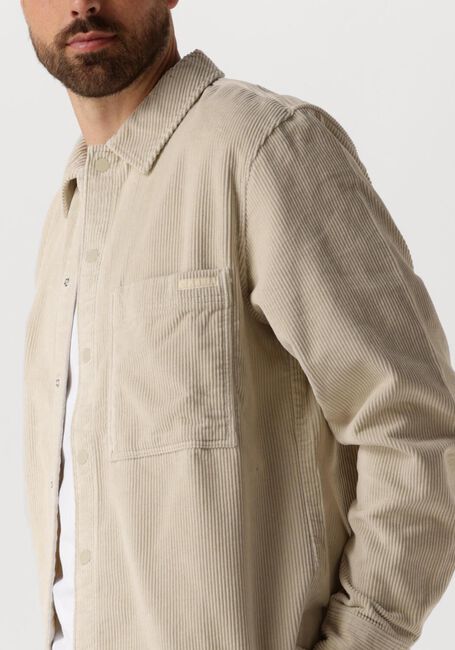 Beige CALVIN KLEIN Overshirt CORDUROY OVERSHIRT - large