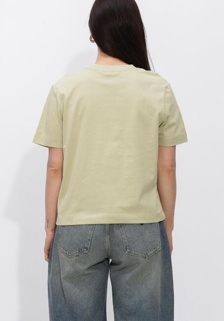 SELECTED WOMEN T-shirt SLFESSENTIAL SS BOXY TEE en jaune - large