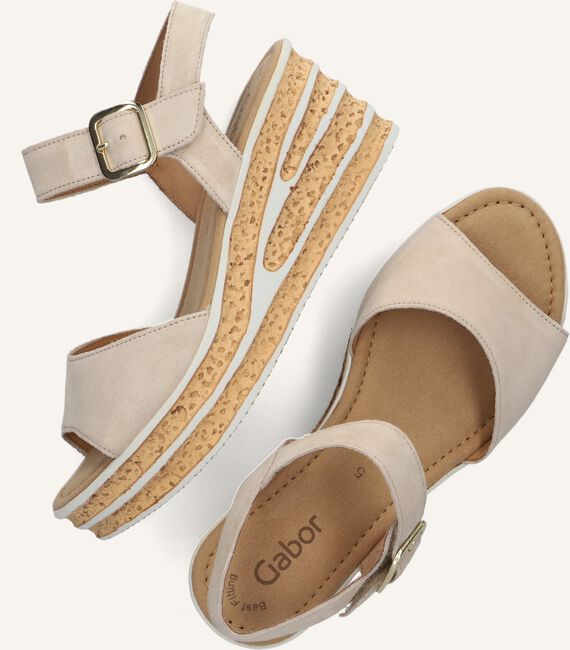 Beige GABOR Sandalen 651 Beige GABOR Sandalen 651 - large
