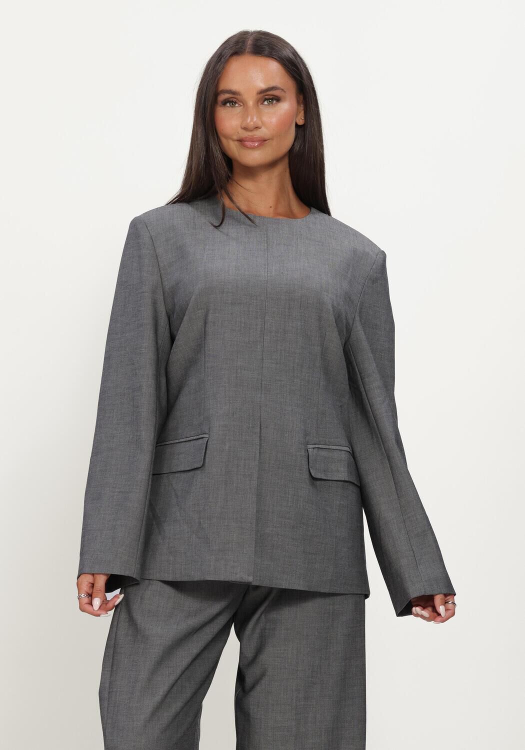 CO'COUTURE Blazer JACKYCC BLAZER BLOUSE en gris - large