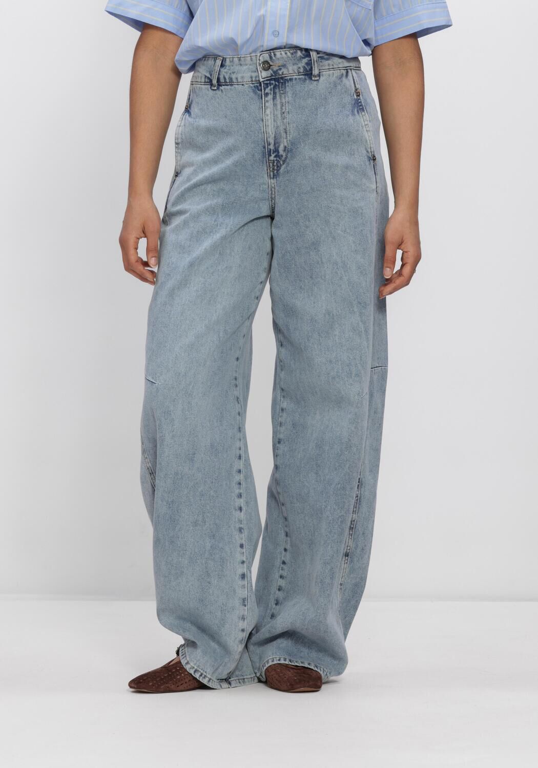 Blauwe CO'COUTURE Jeans PANCYCC LL JEANS - large