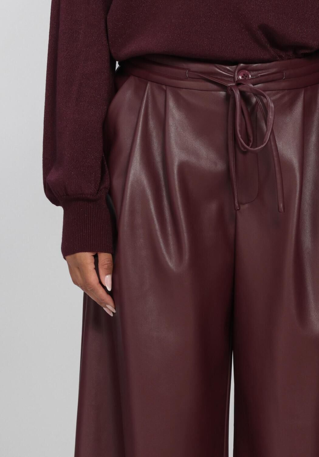 Bordeaux AMAYA AMSTERDAM Broeken/jumpsuits THORNE PANTS - large
