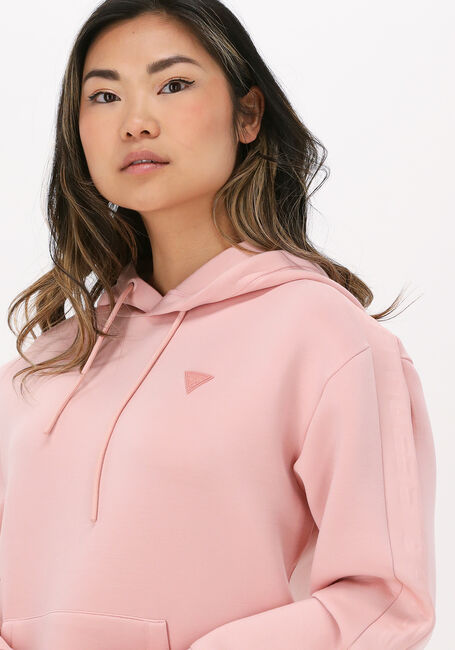 GUESS Pull BRENDA HOOD Rose clair - large