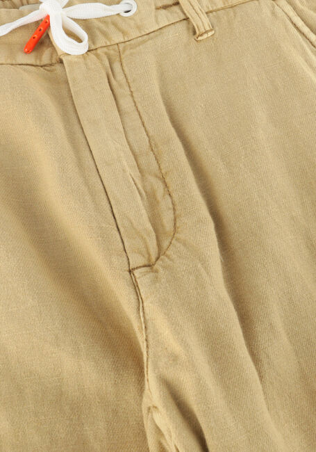 SCOTCH & SODA Pantalon courte GARMENT-DYED COTTON LINEN CARGO SHORTS Sable - large