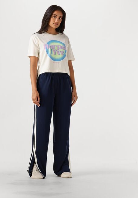HARPER & YVE T-shirt HOTSTUFF-SS CROPPED Écru - large