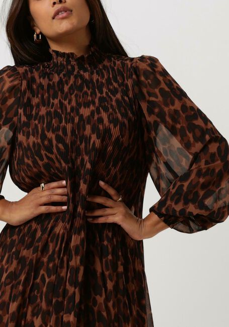 MINUS Robe midi MIA SMOCK LONG DRESS 1 en marron - large