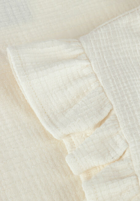 Ecru ALIX MINI Top RUFFLE T-SHIRT - large