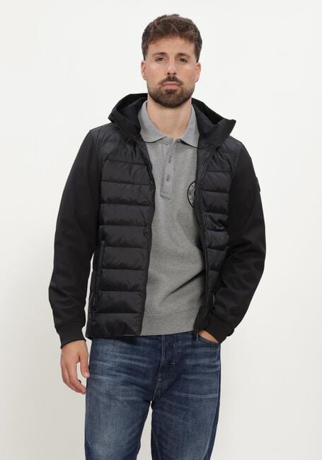 AIRFORCE Veste matelass&eacute; HOODED COVE JACKET en noir - large