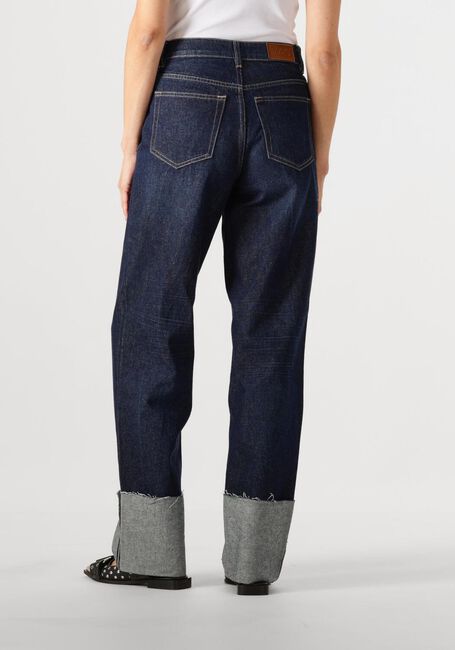 Donkerblauwe Y.A.S. Straight leg jeans YASMARIA HMW JEANS S. - large