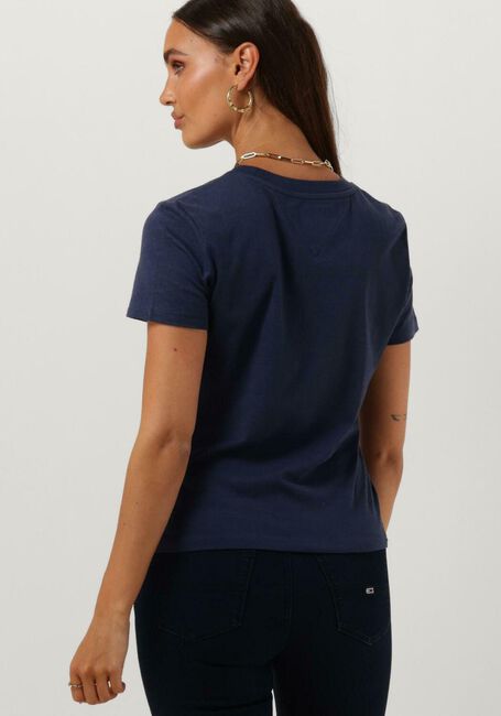 TOMMY JEANS T-shirt TJW REGULAR JERSEY C NECK en bleu - large