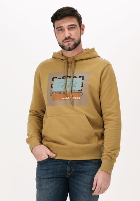 G-STAR RAW Chandail ORIGINALS HDD SW en camel - large