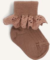 MP DENMARK Chaussettes LEA SOCKS WITH LACE en marron MP DENMARK Chaussettes LEA SOCKS WITH LACE en marron - medium
