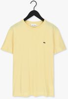 LACOSTE T-shirt 1HT1 MEN'S TEE-SHIRT 1121 en jaune