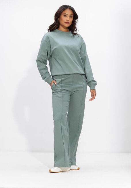 CALVIN KLEIN Chandail LS ARCHIVE LOGO FRENCH TERRY RLX en vert - large