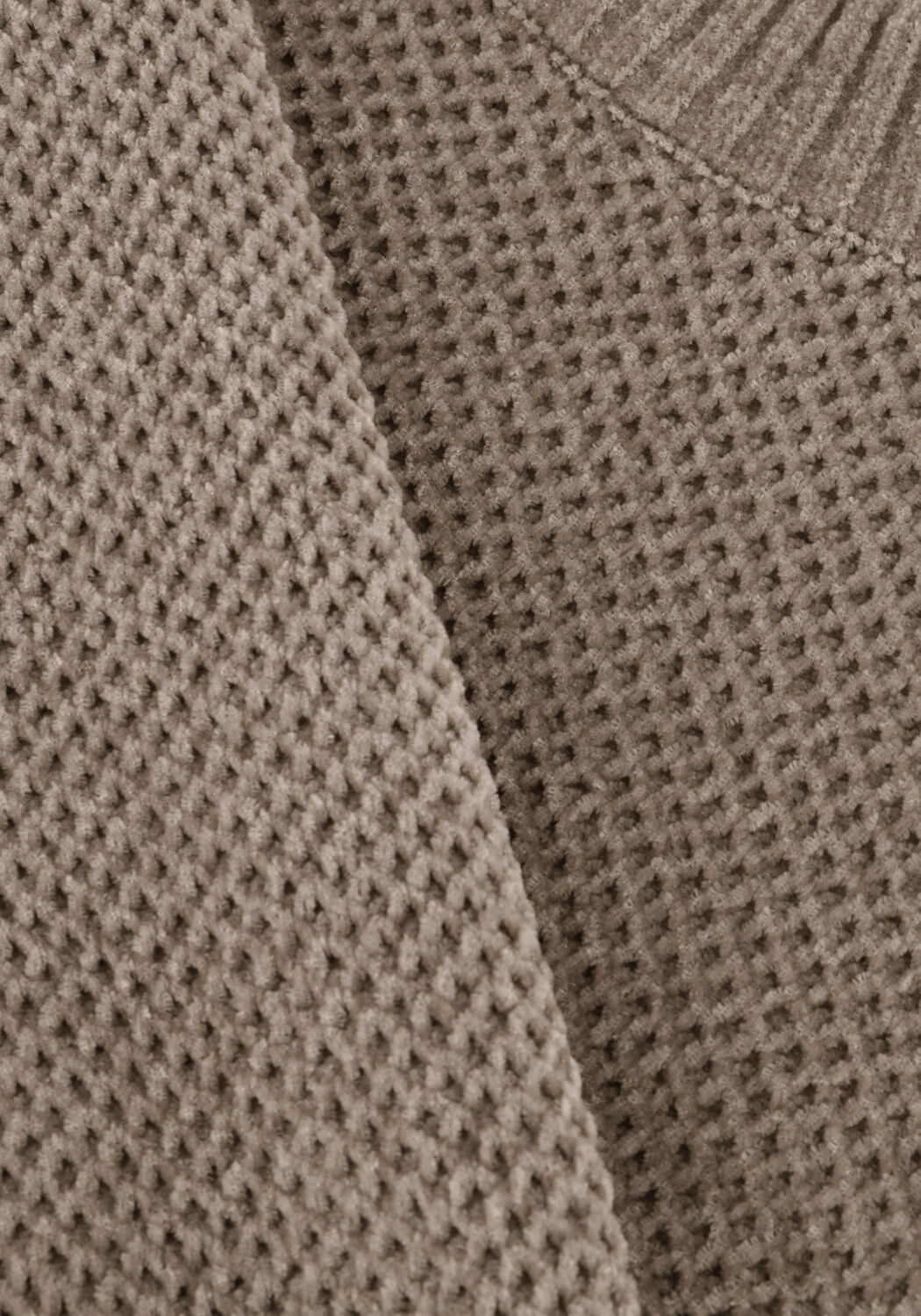 Groene DSTREZZED Trui CHENILLE KNIT CREWNECK - large