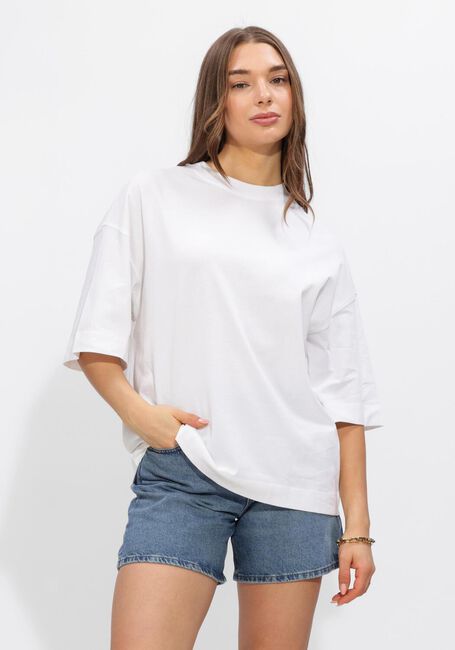 SELECTED WOMEN T-shirt SLFCOLWOMAN 2/4 OVERSIZED TEE en blanc - large