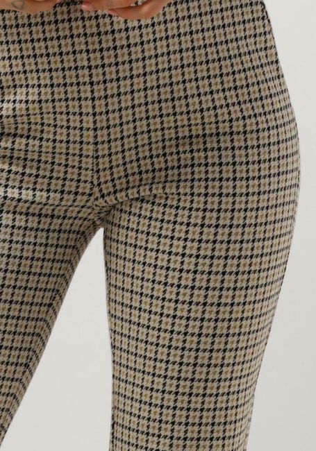 SUMMUM Pantalon évasé FLARED PANTS PRINCE DE GALLES WITH LUREX en multicolore - large
