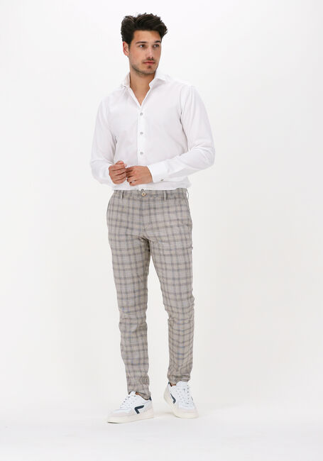 Witte PORTO MILANO Klassiek overhemd LAGOS - large