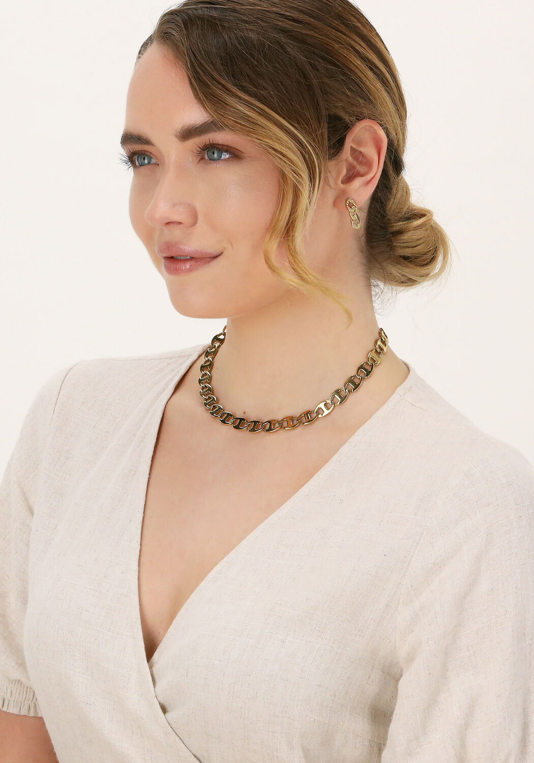 NOTRE-V Sieraad KETTING SCHAKEL #5 - large