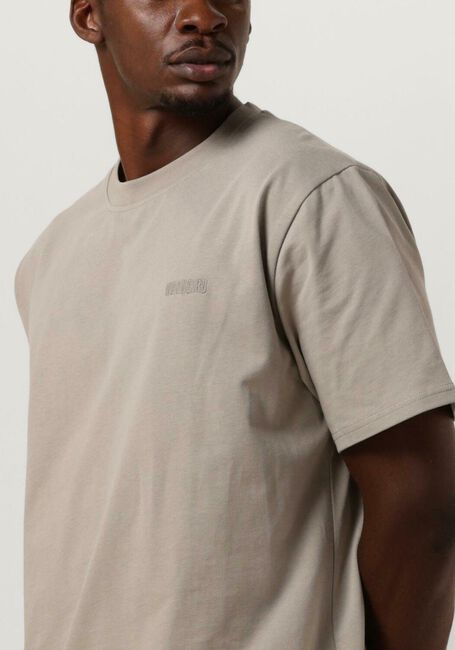 WOODBIRD T-shirt WBBAINE BASE TEE en taupe - large