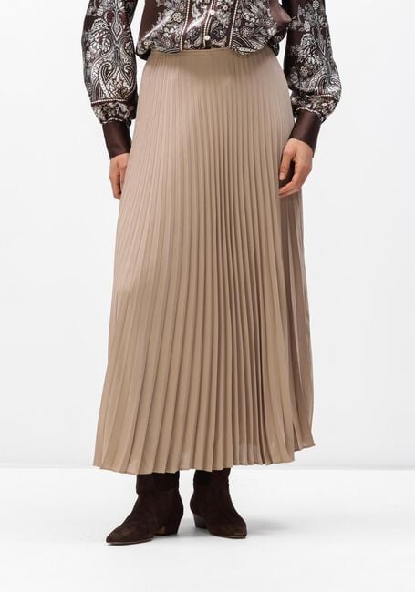 NEO NOIR Jupe maxi BONI SIMPLE PLISSE SKIRT Sable - large