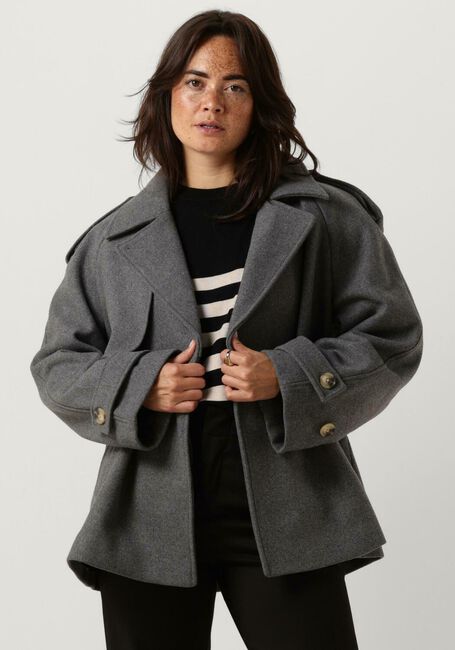 MODSTRÖM Manteau ESMUNDMD JACKET Gris foncé - large