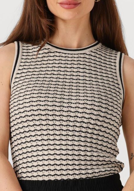 Gebroken wit OBJECT Top OBJESTER RE PATTERN TANK TOP DIV - large