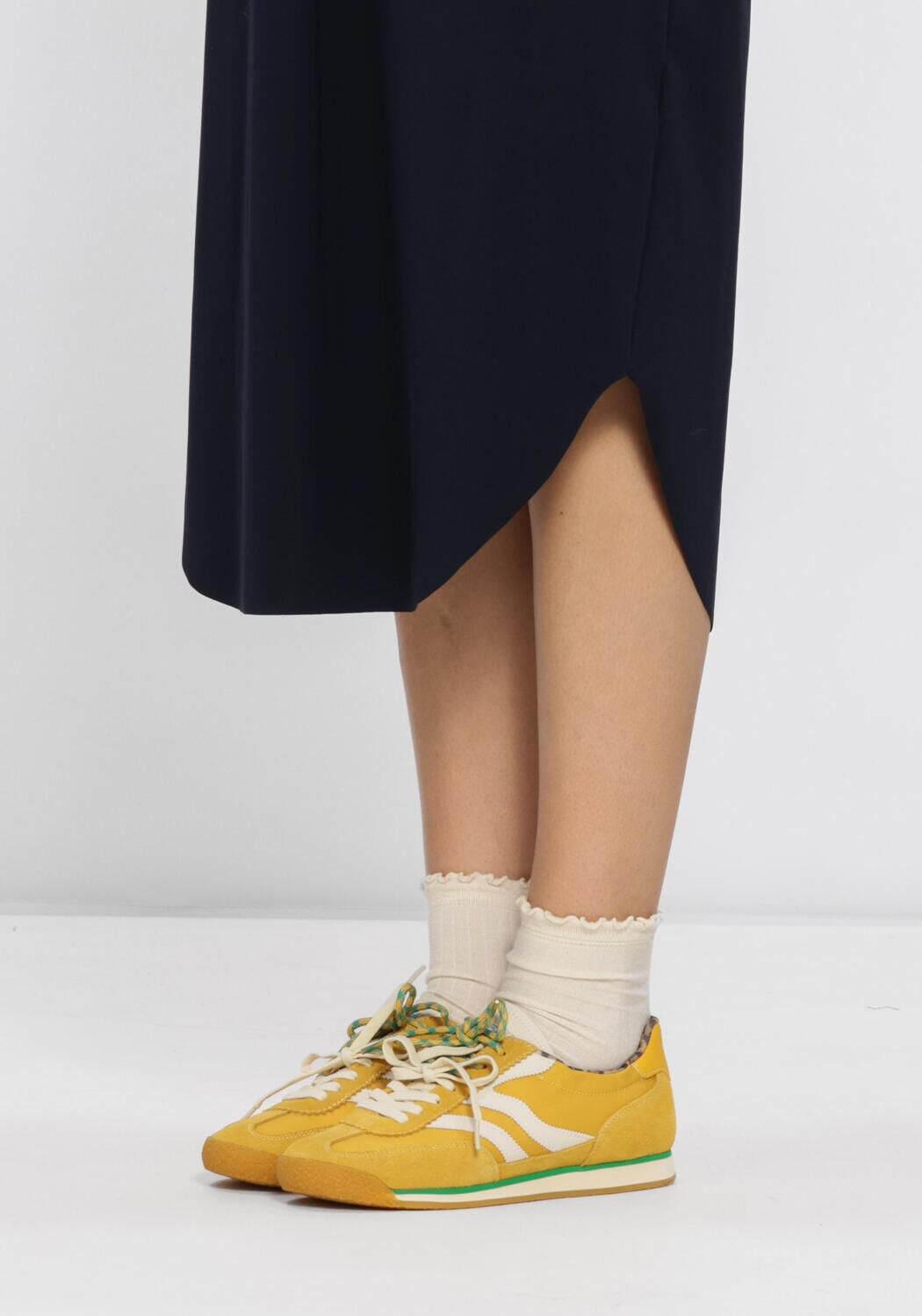 MRP Baskets basses PURE en jaune - large