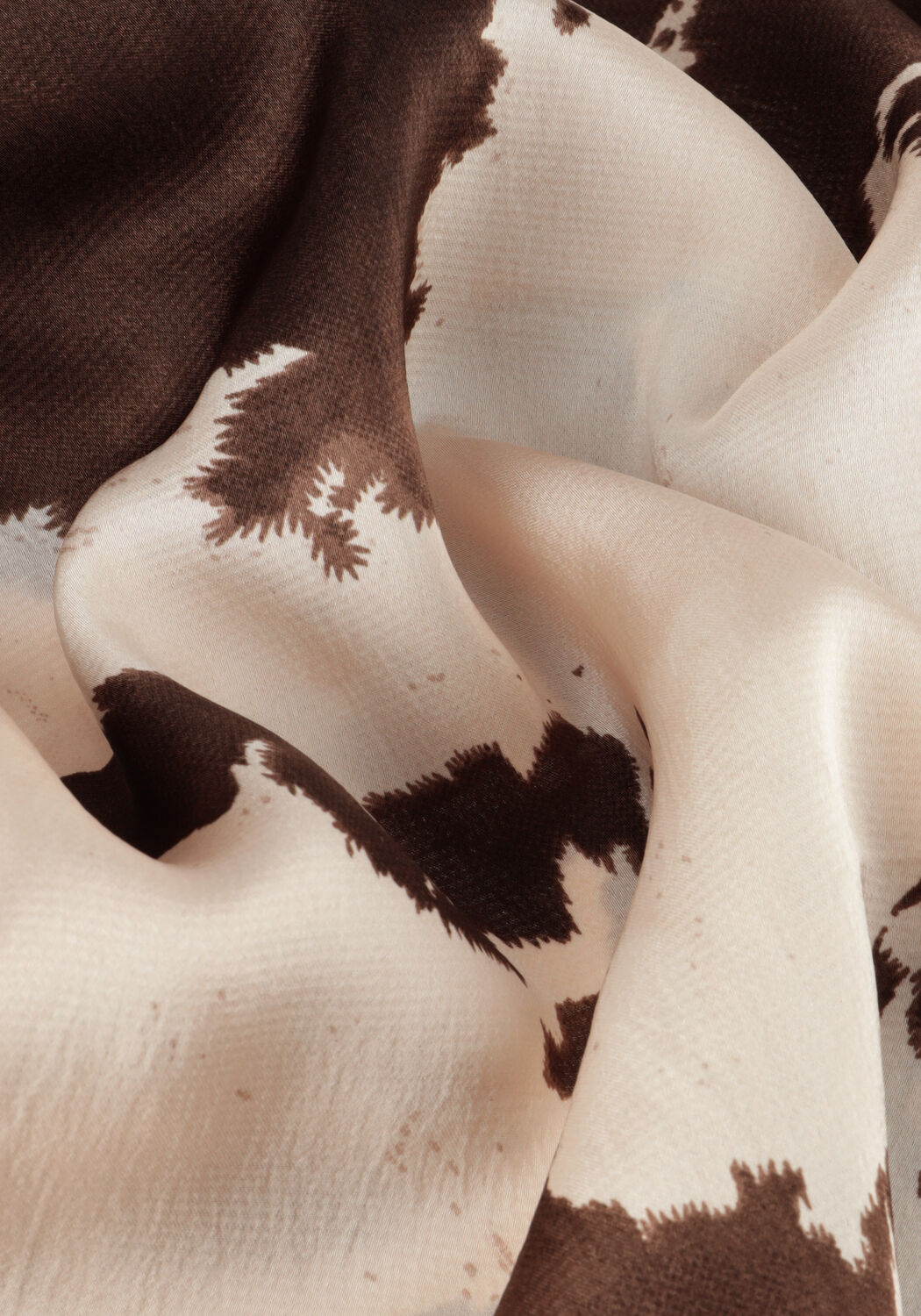 NEO NOIR Haut LINDY COW PRINT TOP en marron - large