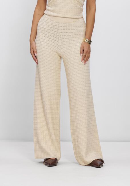 Witte STUDIO AMAYA Broeken/jumpsuits KENSI PANTS - large