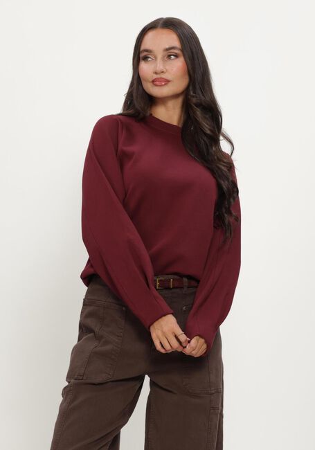 SELECTED WOMEN Chandail SLWLYA LS SWEAT Bordeaux - large