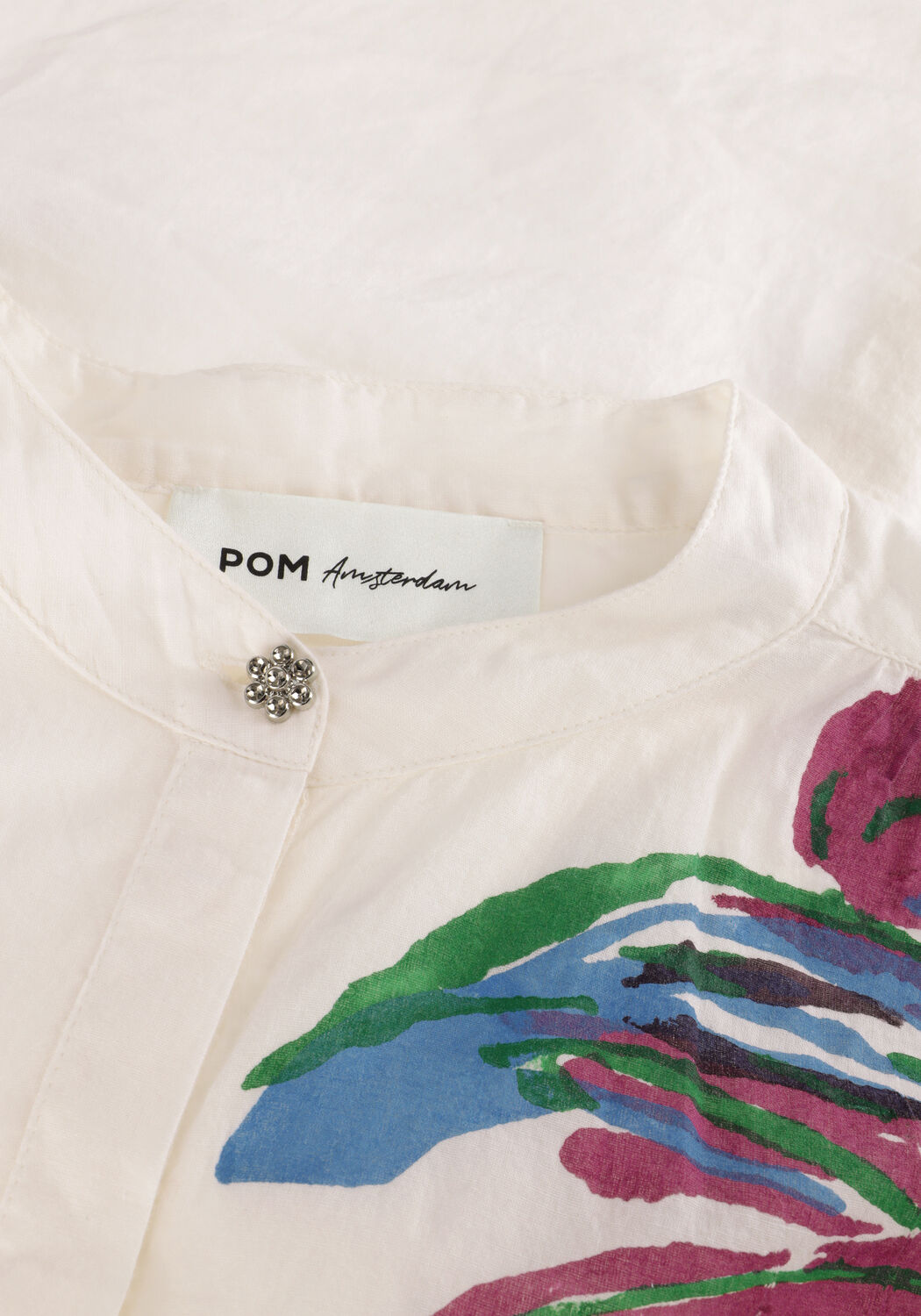 POM AMSTERDAM SICILIAN ECRU BLOUSE Blouses &Eacute;cru - large